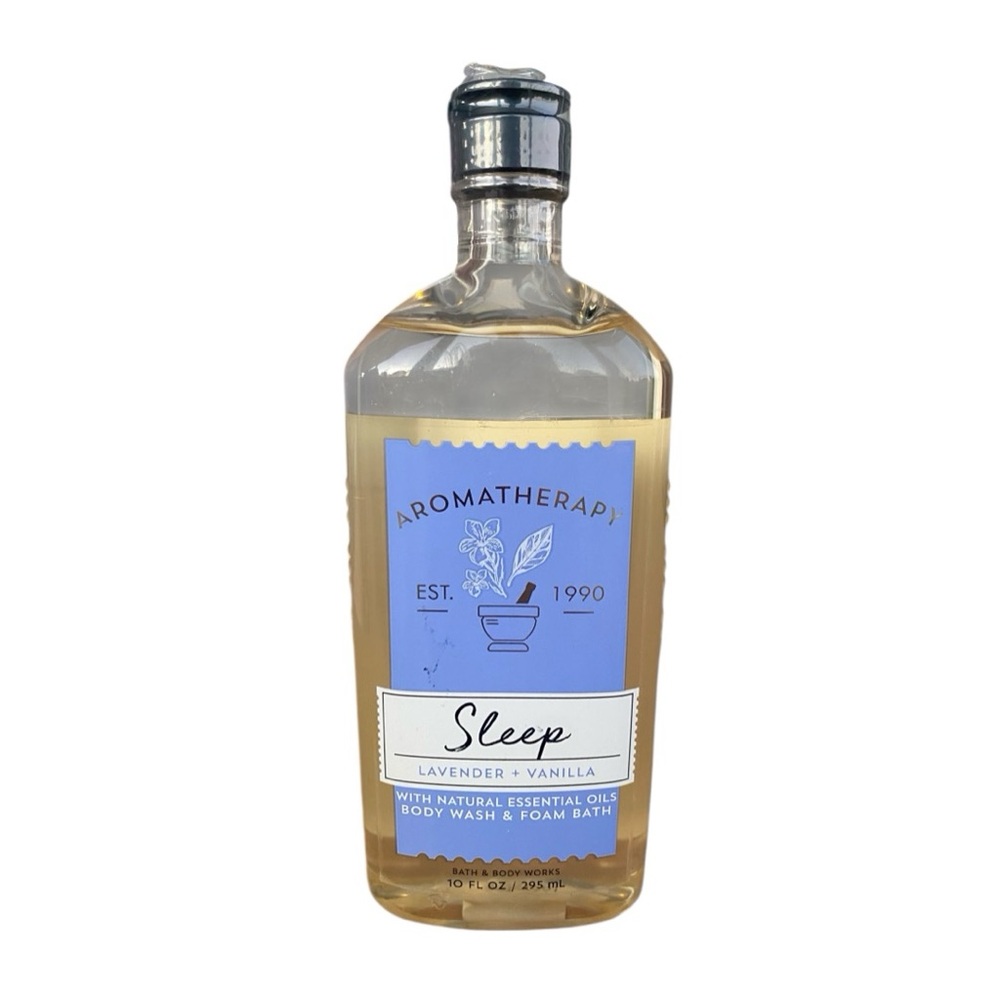 Bath & Body Works Aromatherapy Sleep Lavender Vanilla Essential Oil Body Wash